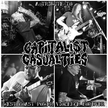 V/A "CAPITALIST CASUALTIES TRIBUTE" LP (RTTC) Violet Color